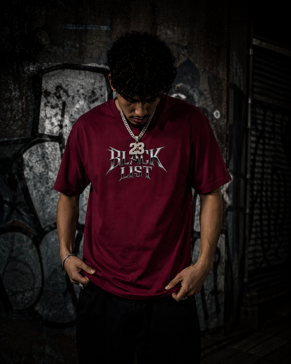 T-shirt rouge Black List